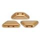 Les perles par Puca® Tinos beads Pastel Amber 02010/25003